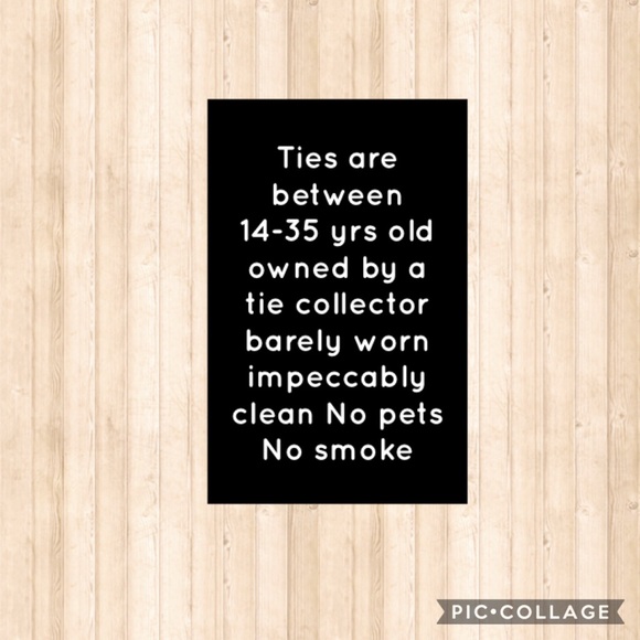 Preowned Ties I will accept 50% less - Picture 2 of 4